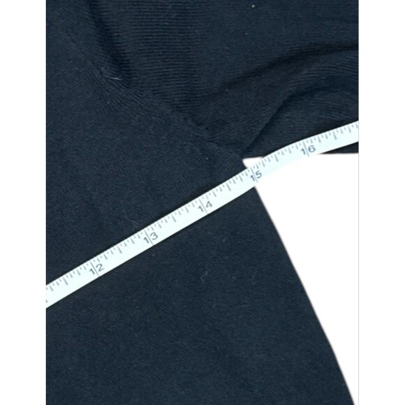 Lauren Ralph Lauren Sweater Dress Black Red Buffalo Plaid XS Preppy Designer - Picture 4 of 9